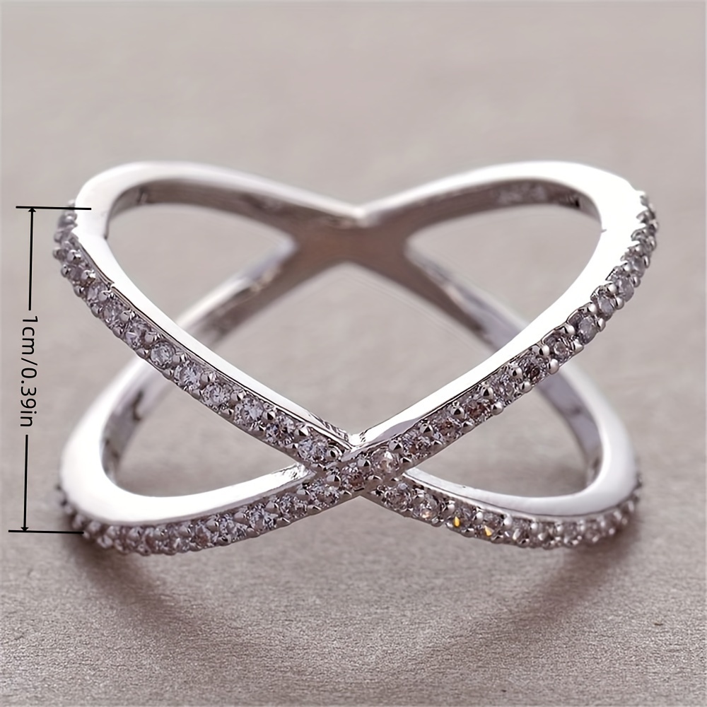 Zirconia Wedding Ring Set for Women Engagement